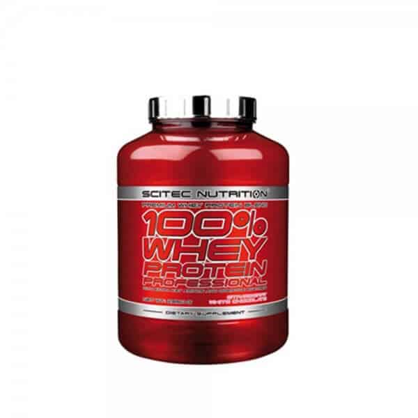 100% WHEY PROTEIN PROFESSIONAL 2.35 KG SCITEC disponible chez Gold Nutrition au Meilleurs Prix du Maroc
