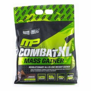 Description - Combat XL Mass Gainer Le Combat XL Mass Gainer contient par shake 50 g de protéines