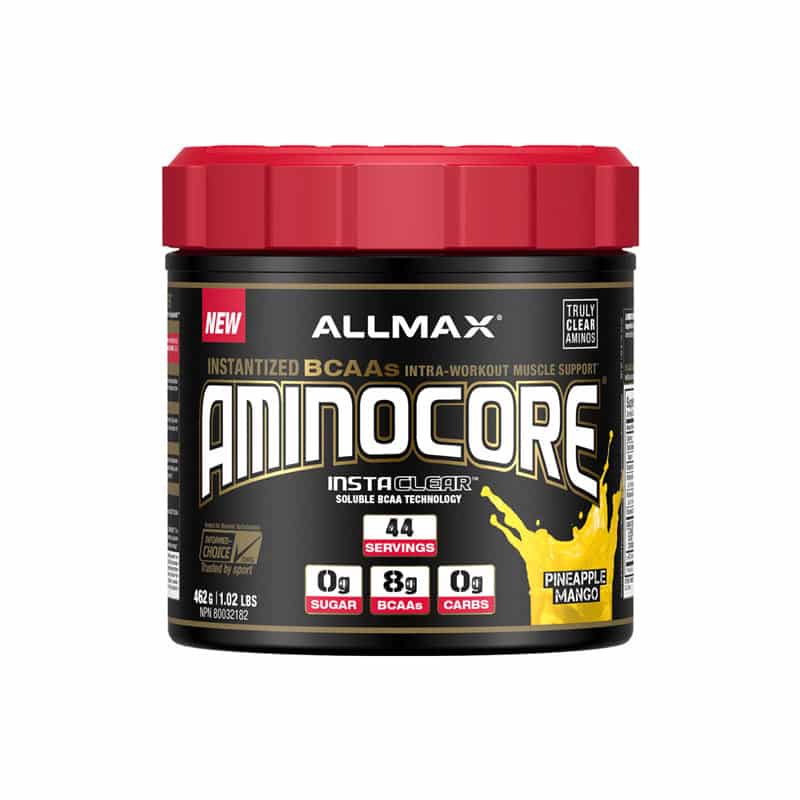 Aminocore de Allmax Nutrition est une formule ultra concentrée en BCAA (leucine