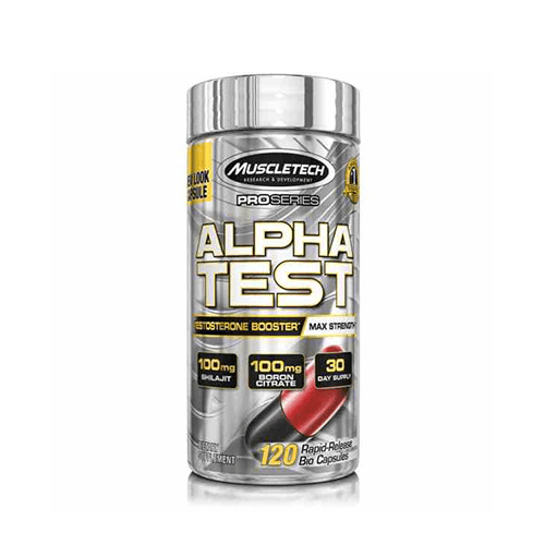 Alpha TEST 120 caps - MUSCLTECH